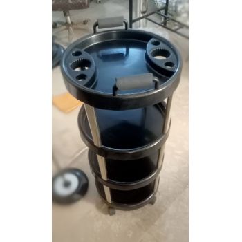 Latest New Round Shape Model Salon Trolley For Bea